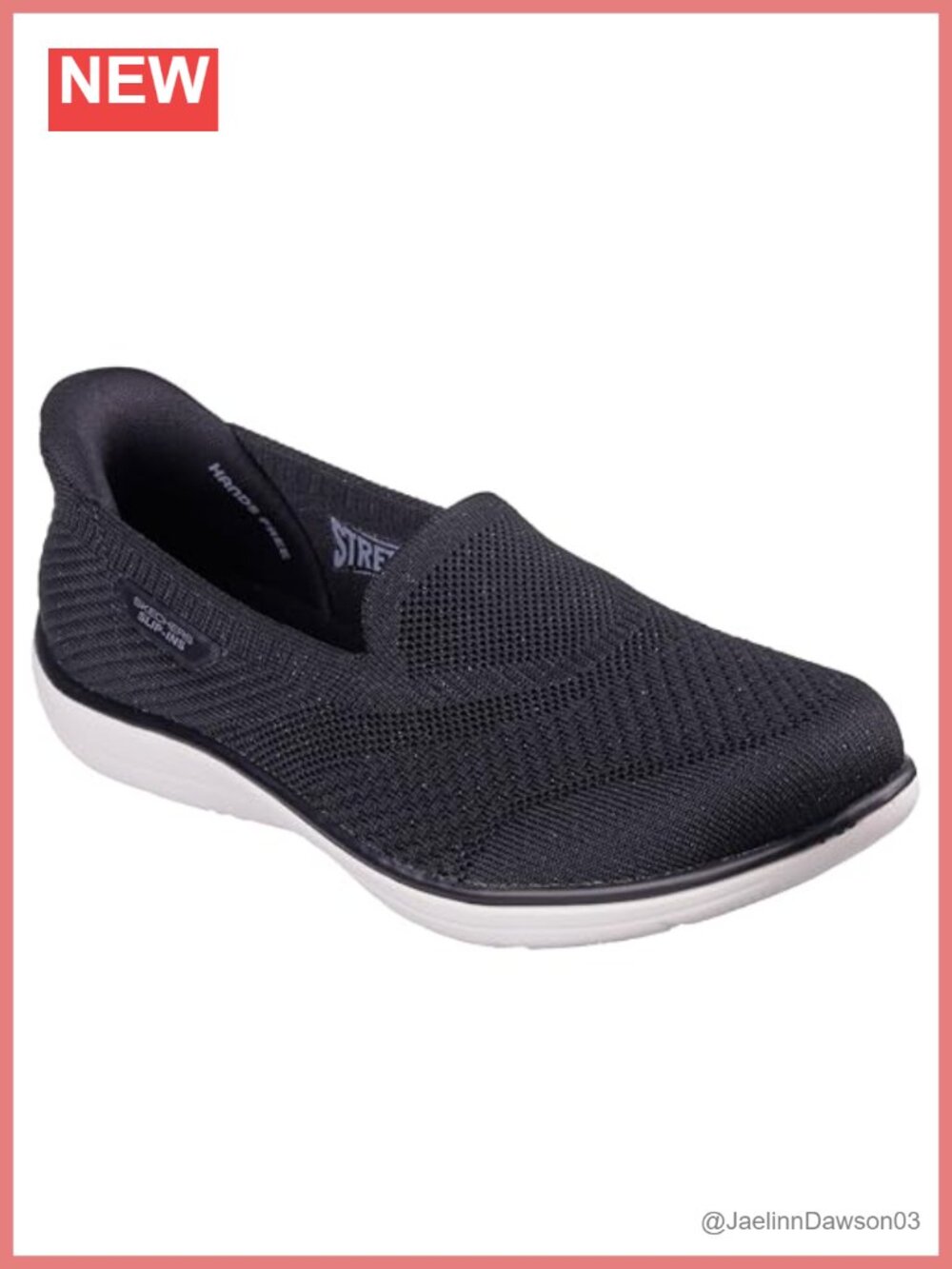 Skechers Hands Free Slip-ins Women's Athletic Loafer with Heel Pillow, Machine